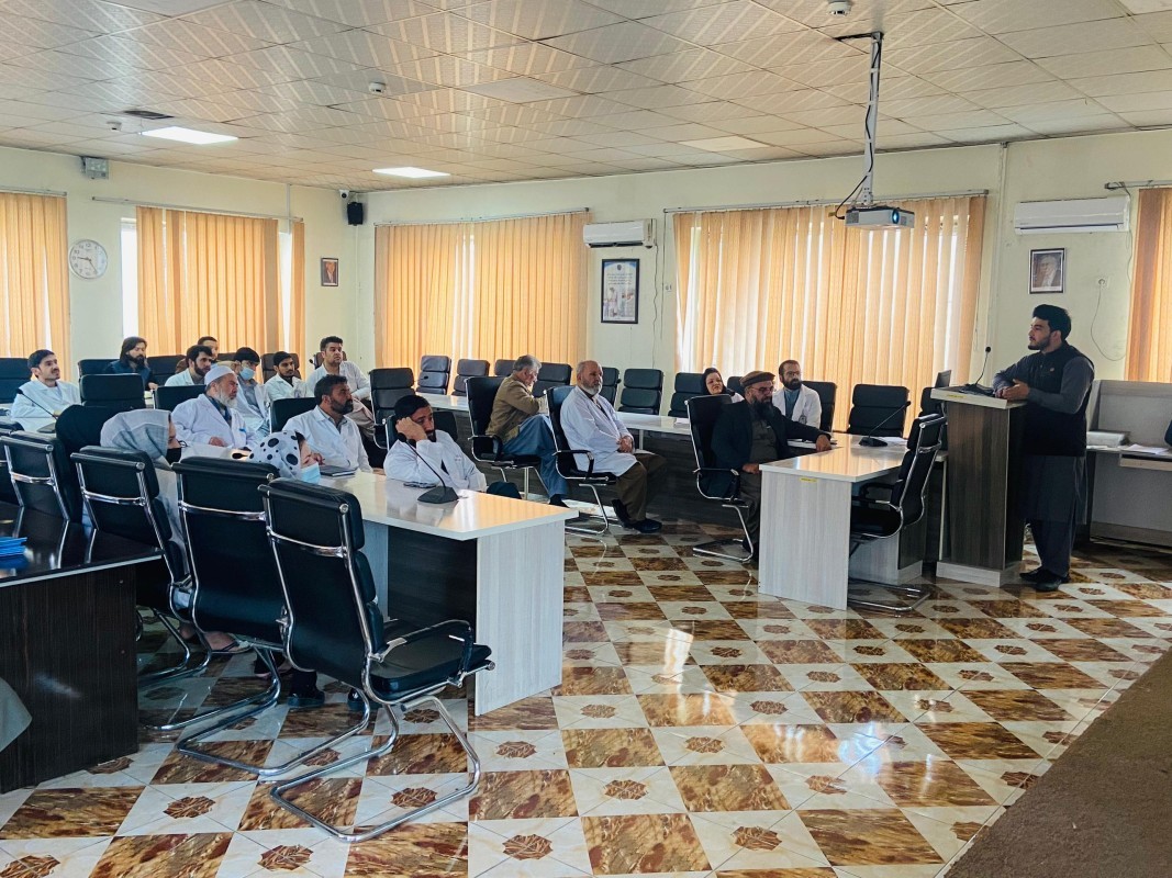 Hospital Management System Training — Kabul Mental Health Hospital